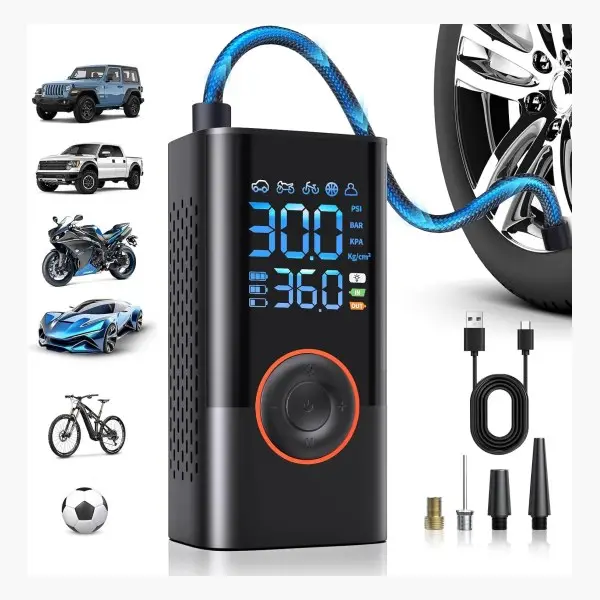 Digital Tire Inflator Compressor